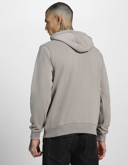 Men Stylish Hoodie Grey