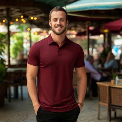 Men's Collar Polo TShirt