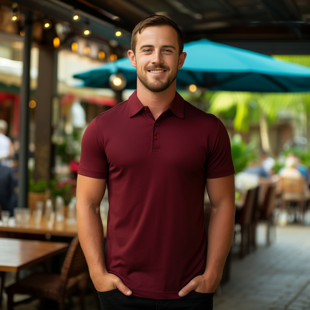 Men's Collar Polo TShirt