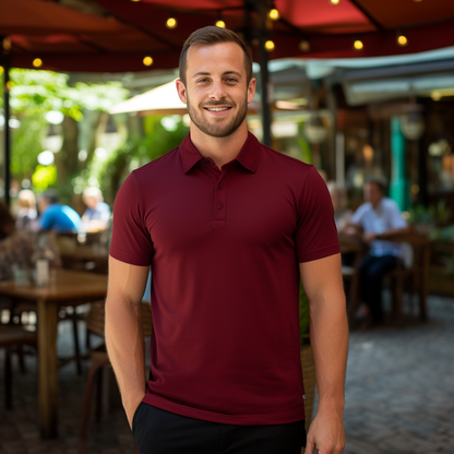 Men's Collar Polo TShirt