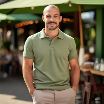 Men's Collar Polo TShirt