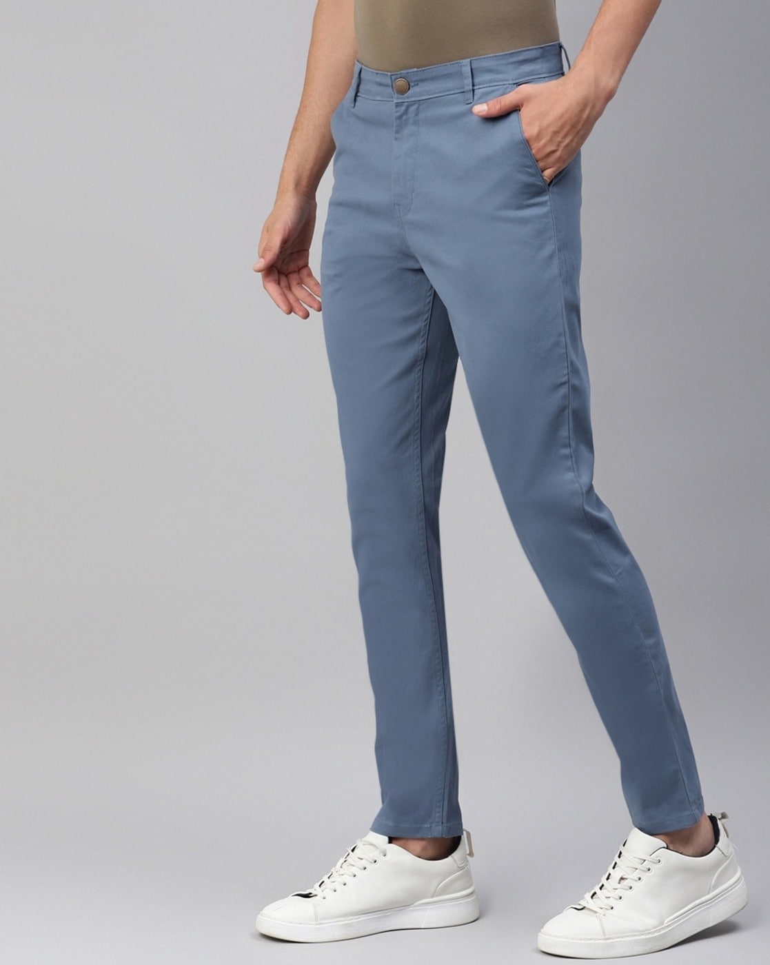 Fashlook Grey Trouser For Men