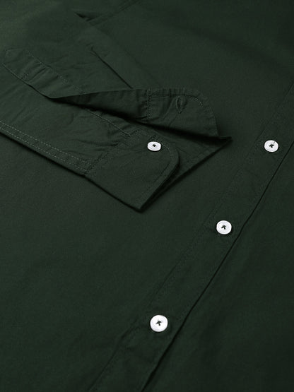 Formal Plain cotton shirts with pocket