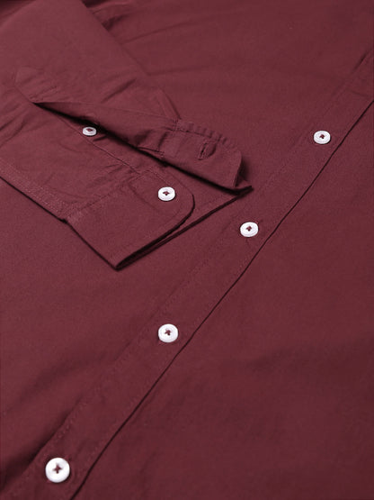 Formal Plain cotton shirts with pocket