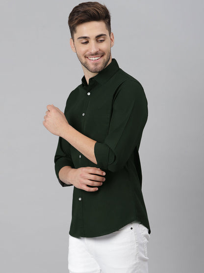 Formal Plain cotton shirts with pocket