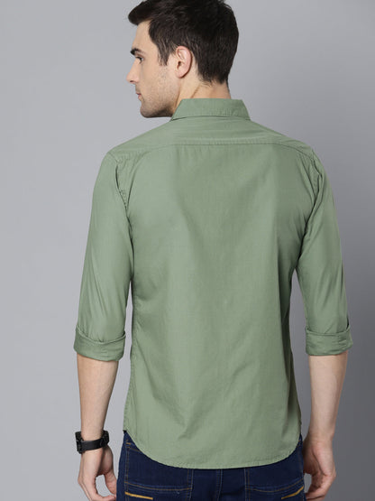 Formal Plain cotton shirts with pocket