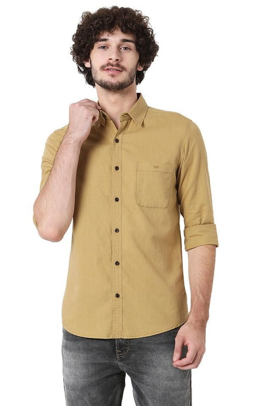 Classic Cotton Solid Casual Shirts for Men