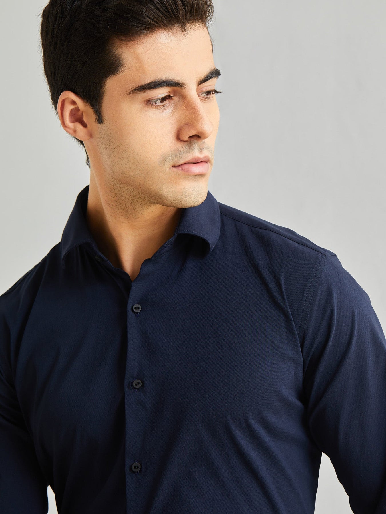 Classic Cotton Solid Casual Shirts for Men