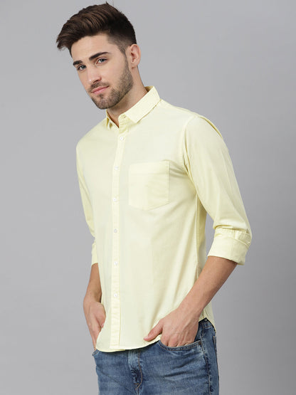 Formal Plain cotton shirts with pocket